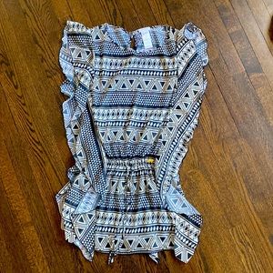 Jessica Simpson swim coverup